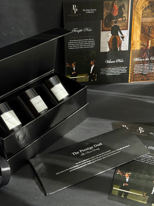 The Noire Society | Luxury Candle Collection by Prestigious Posies