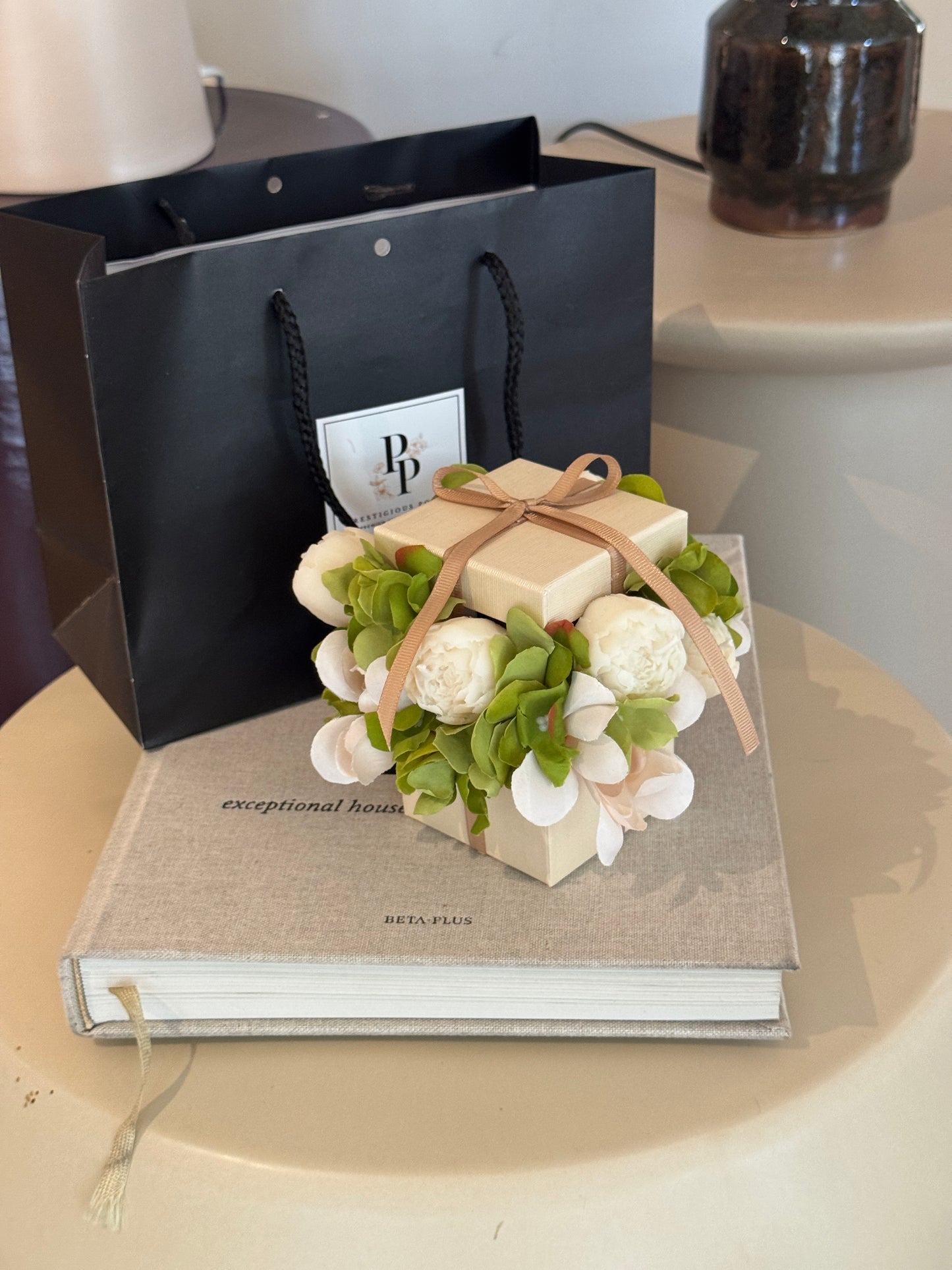 Elysian Mini Square Bouquet | A Bespoke Creation by Prestigious Posies