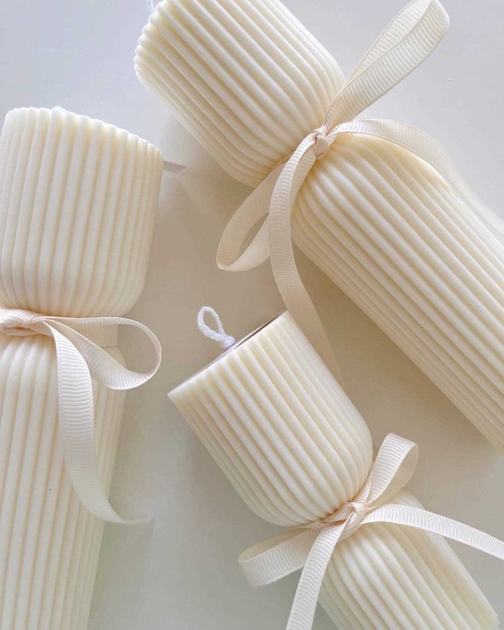 Aurelia Column | Sculptural Candle by Prestigious Posies